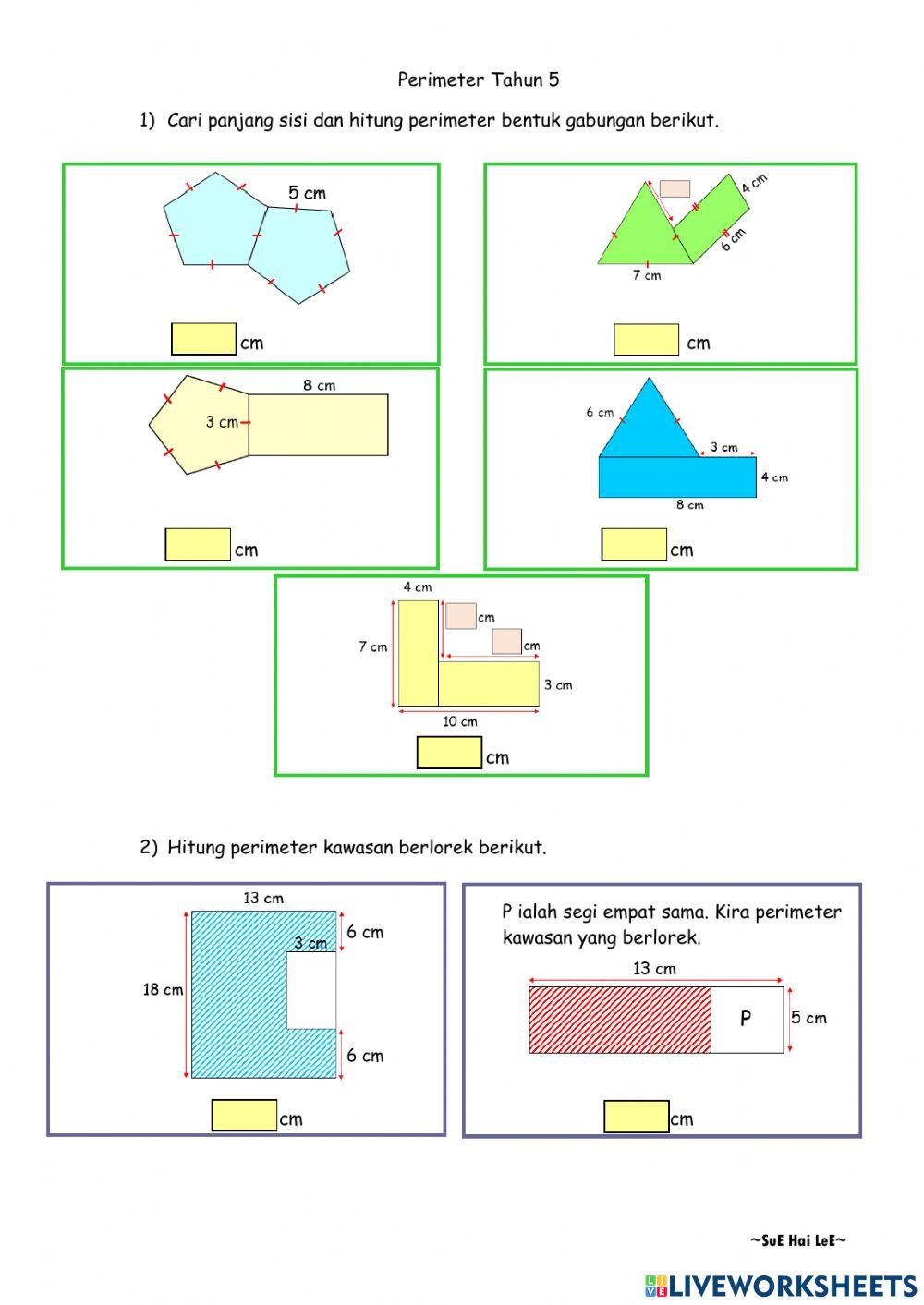 Perimeter Tahun 5