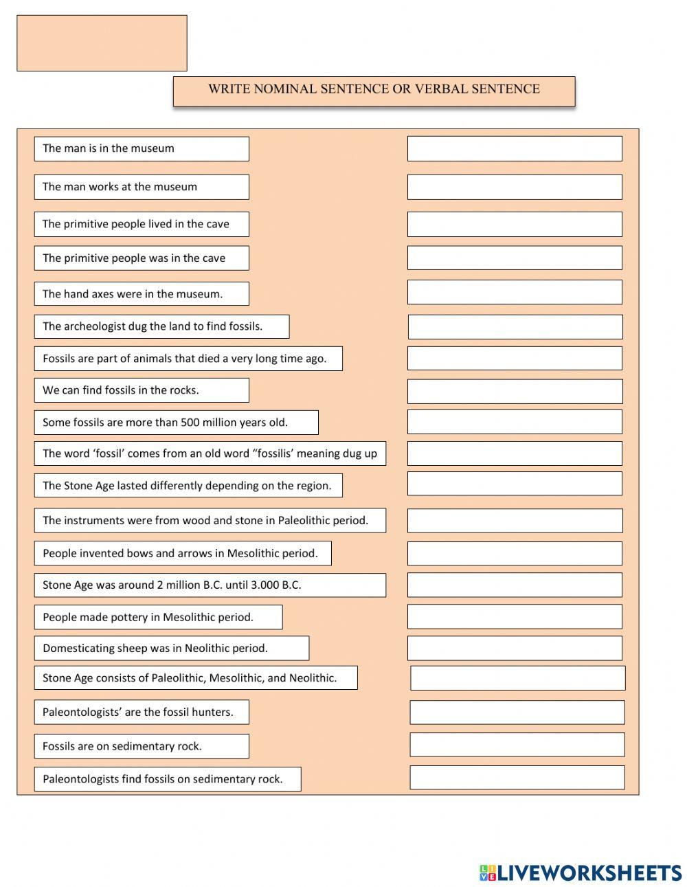Verbal Sentence VS Nominal Sentence
