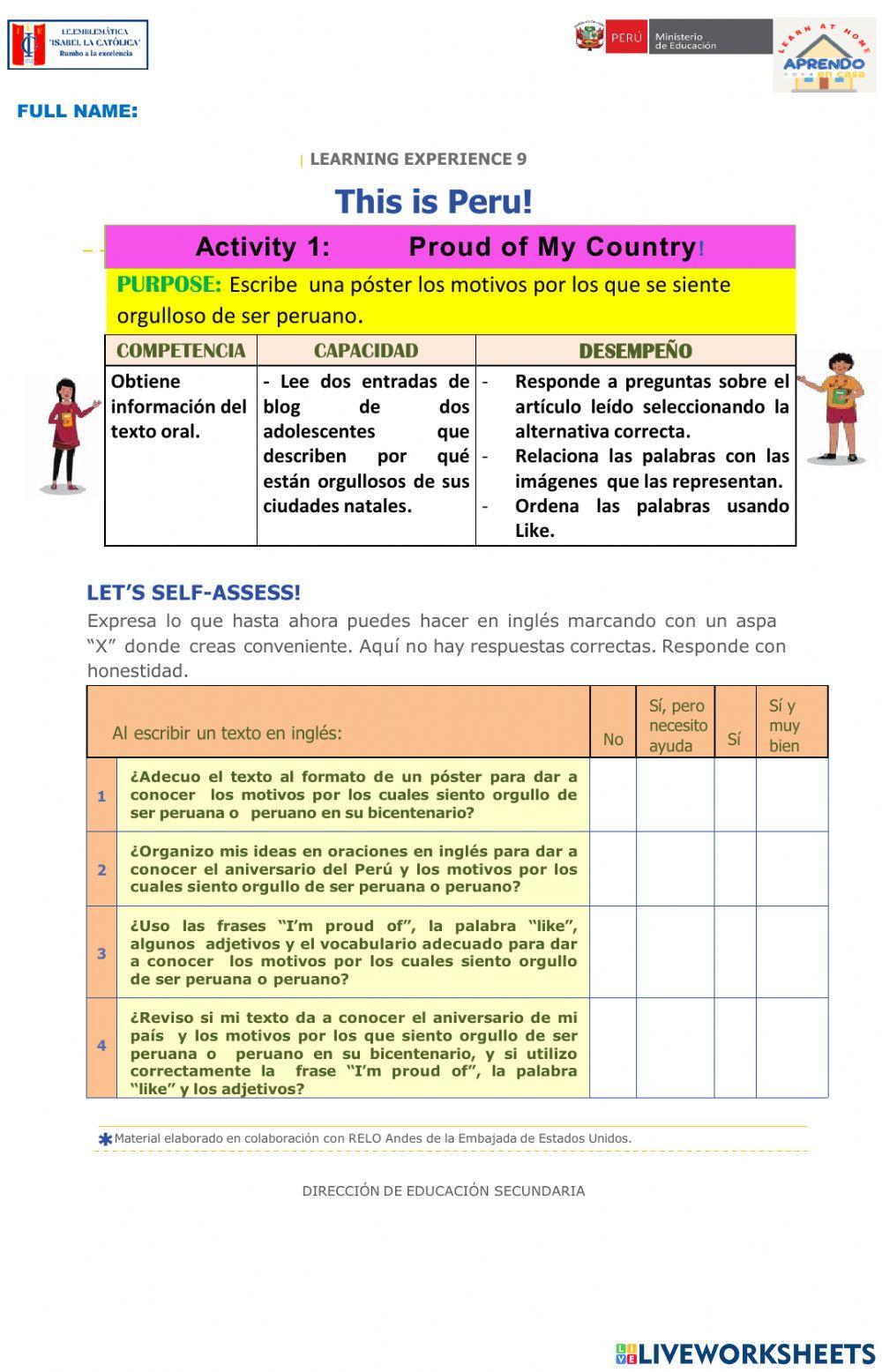 Proud of My Country!