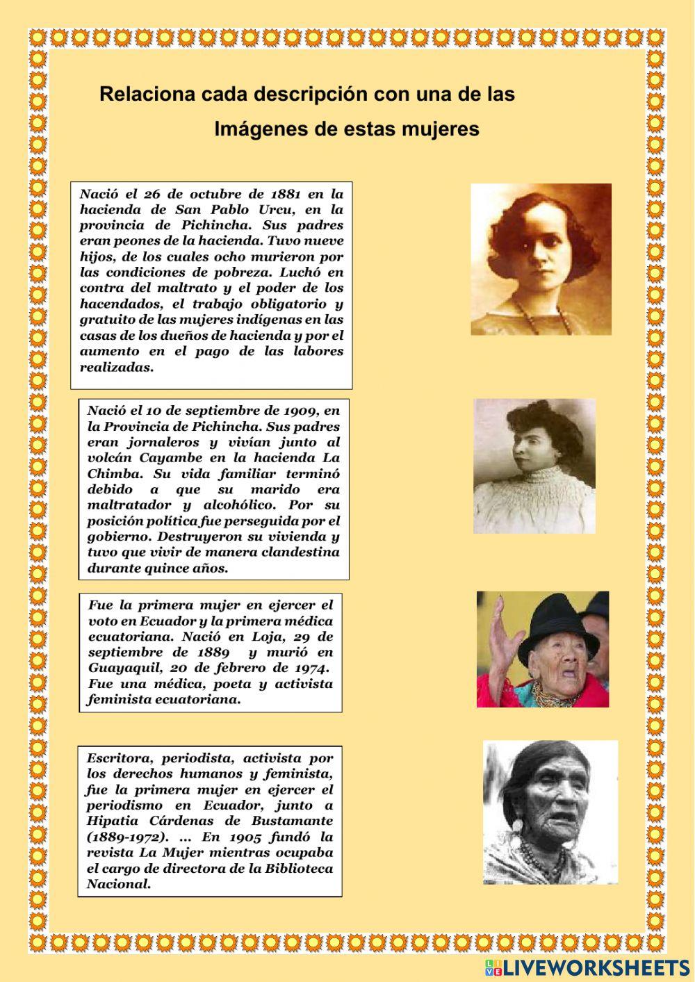 Mujeres ecuatorianas