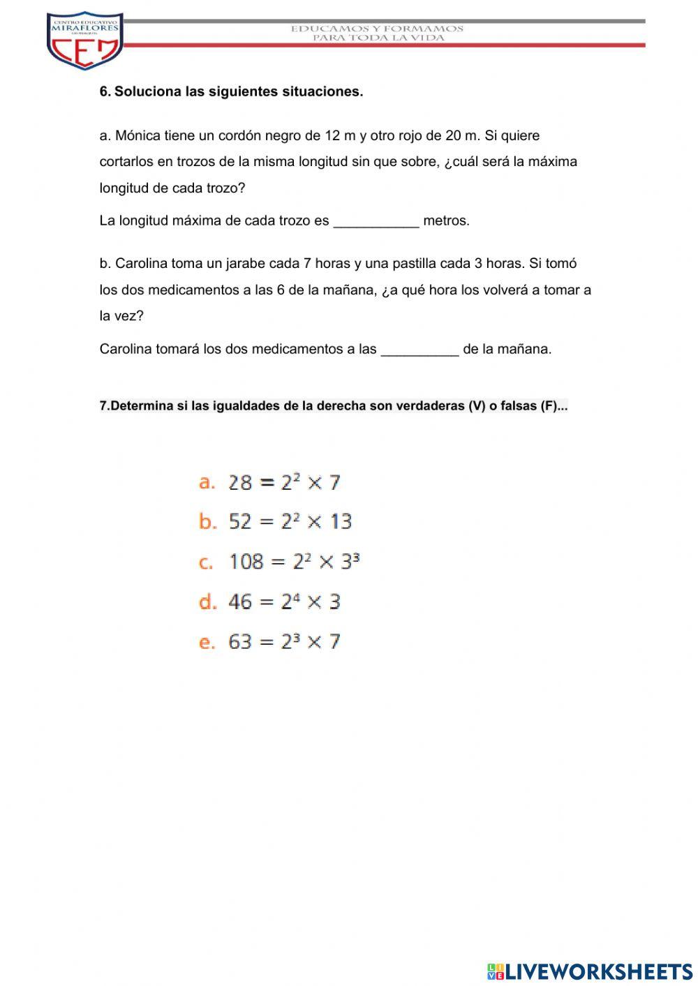 Evaluación del parcial