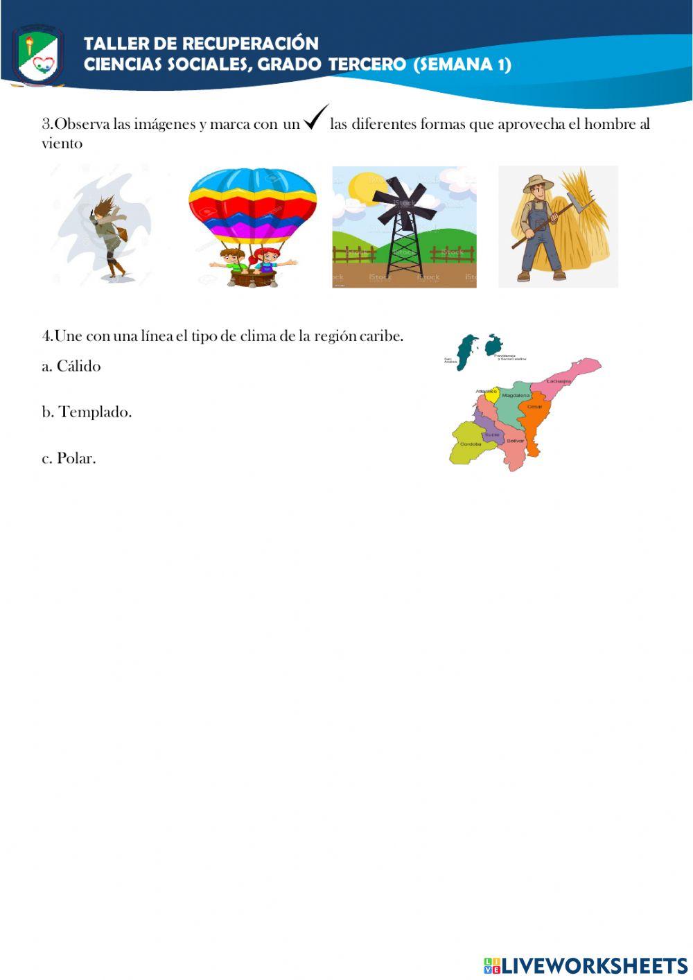 Taller recuperacion tercero