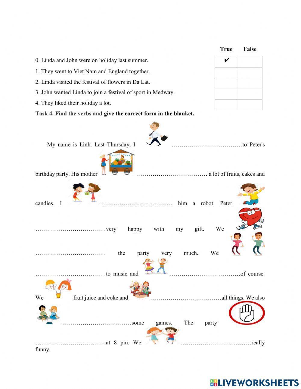 Did you go to at the party ?