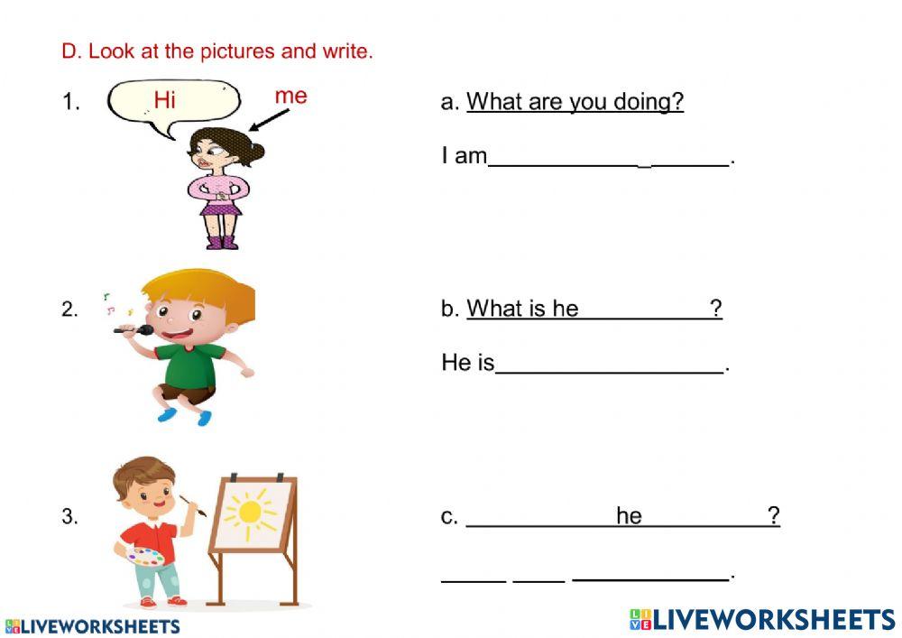 ACTIVITIES ABOUT ACTIONS