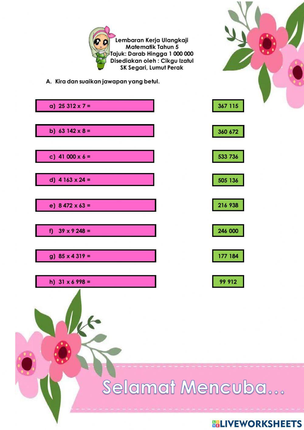 Darab Hingga 1 000 000