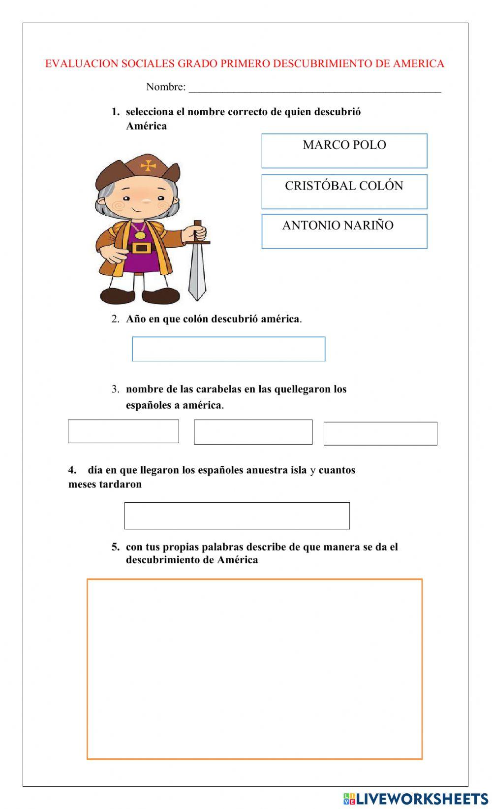 Descubrimiento de america