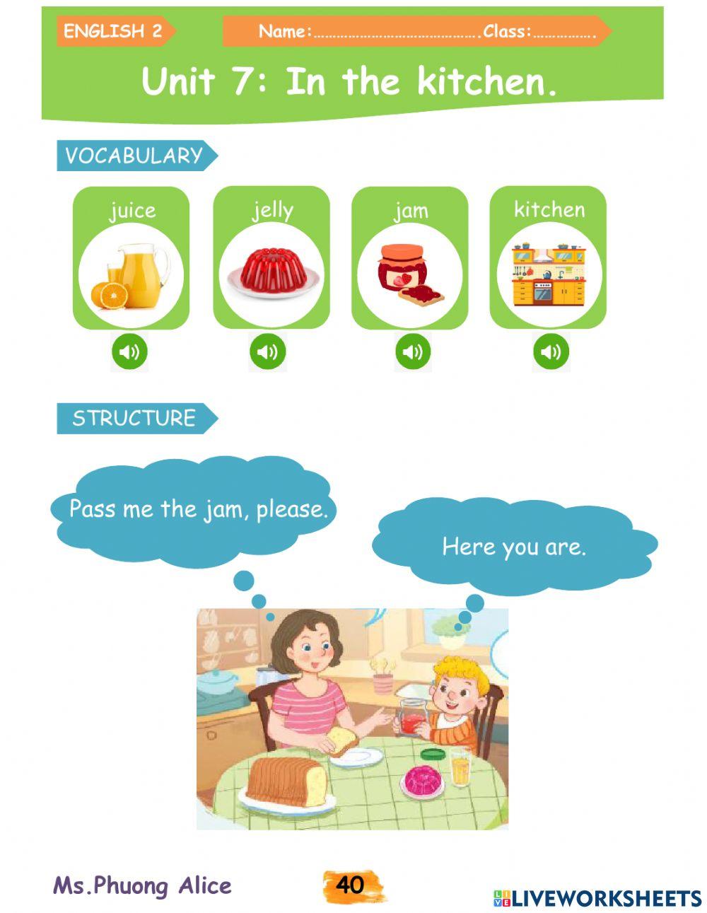 E2-U7-In the kitchen