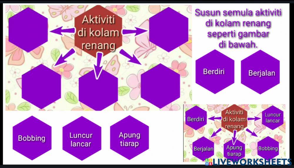 Aktiviti di kolam renang
