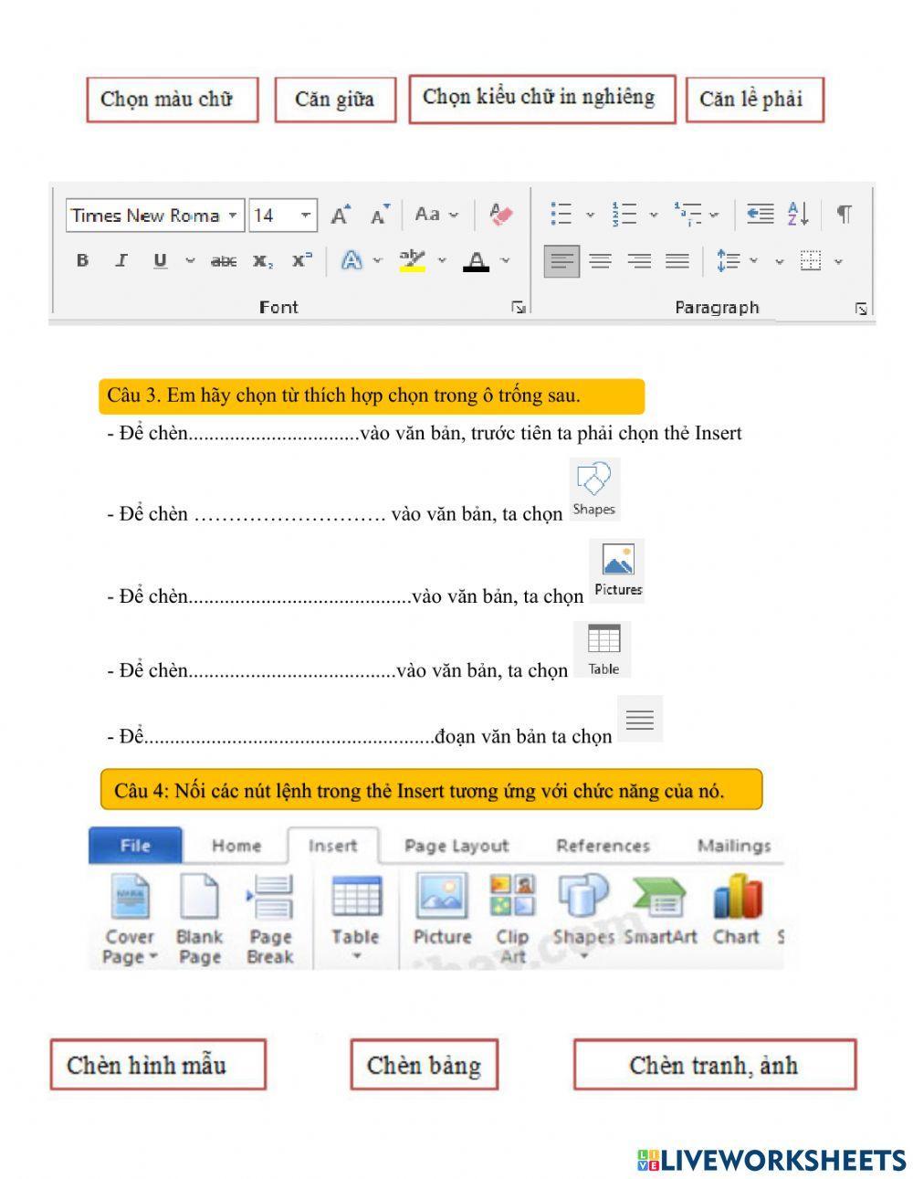 Bài 1 Những gì em đã biết