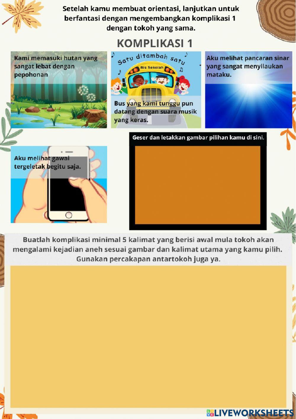 LKPD Menulis Cerita Fantasi