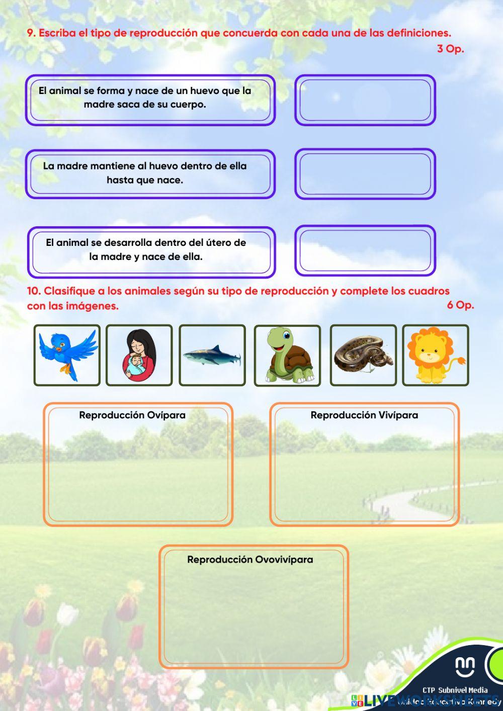 UE KENNEDY Evaluación 1P Ciencias Naturales