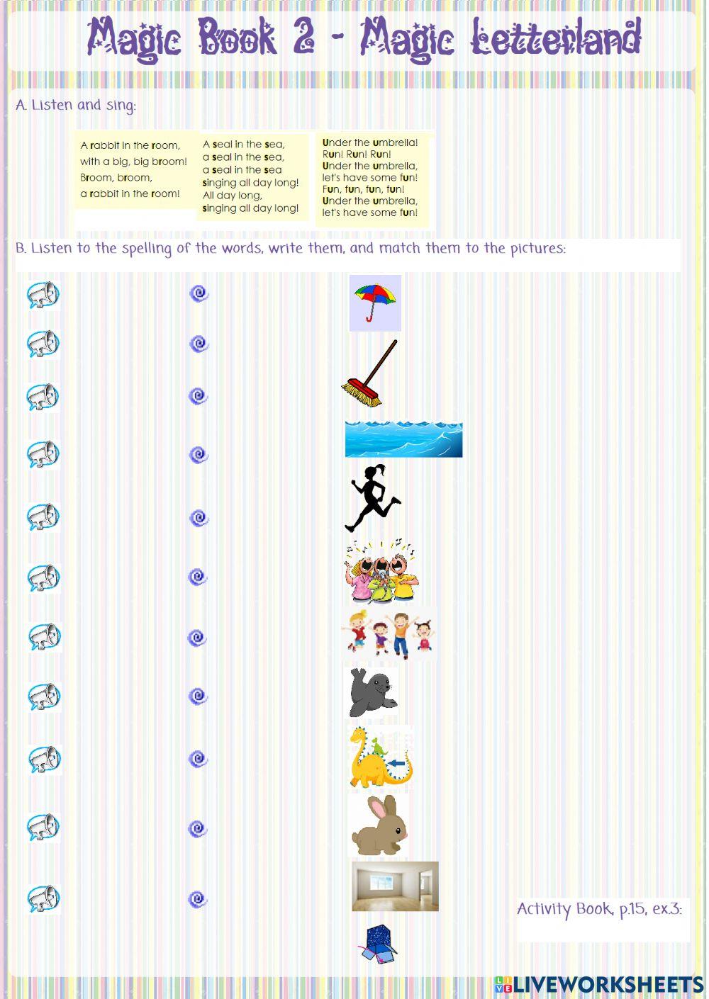 Magic Book 2 - Magic Letterland Listening 7 Magic Book 2 - Magic Letterland Listening 7