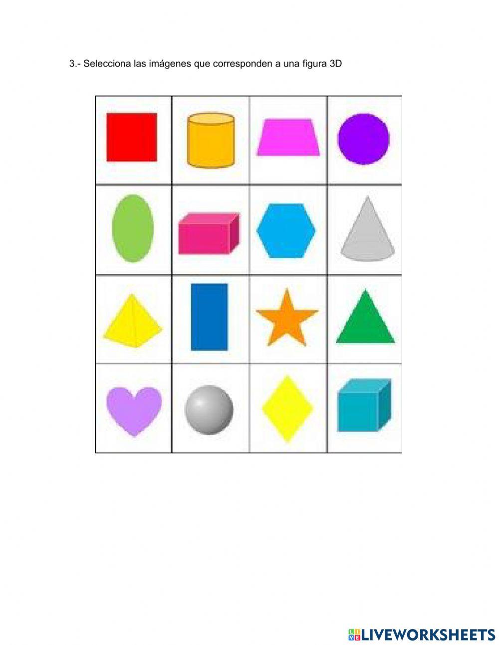 Actividad figuras 3d
