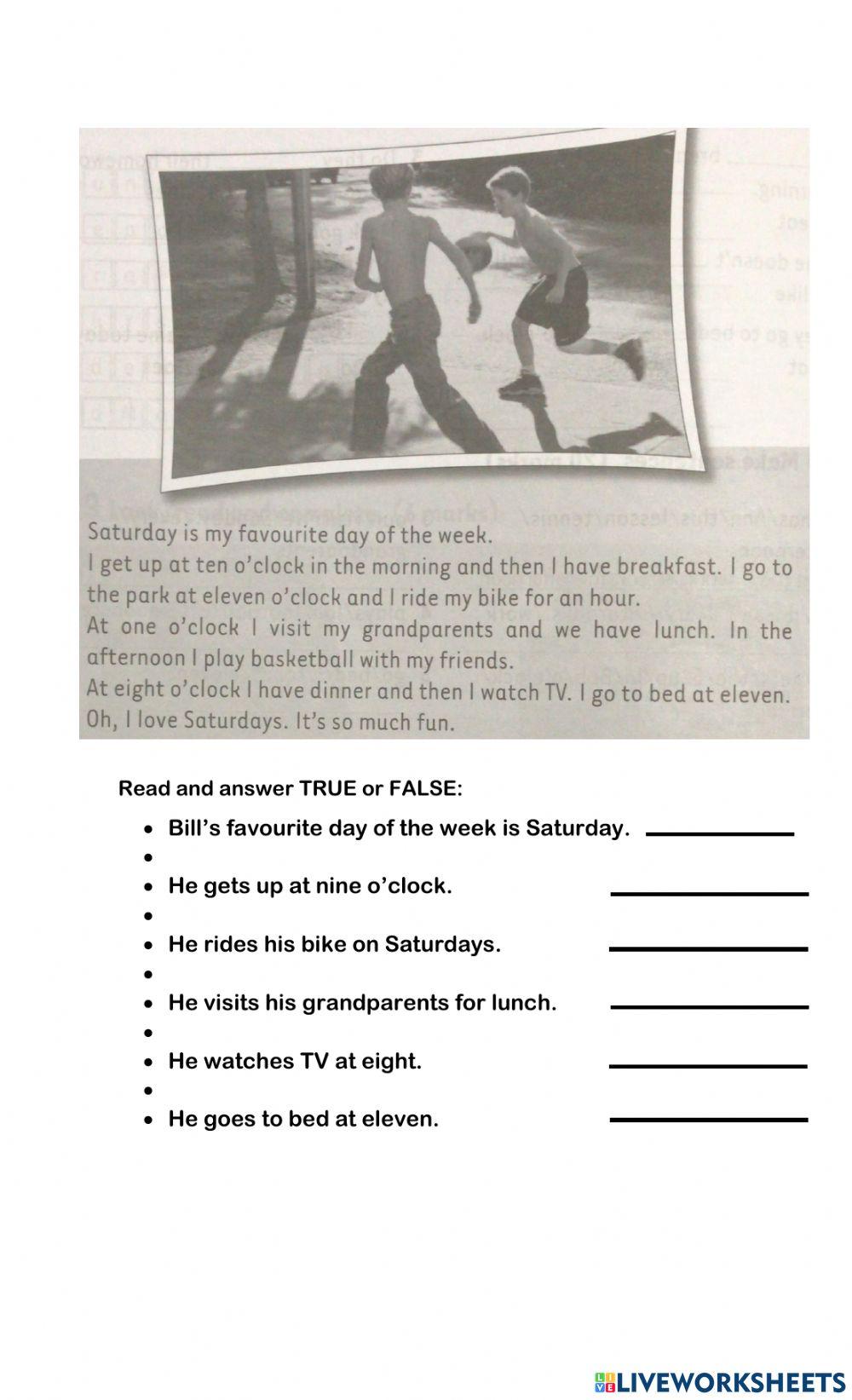 Reading Comprehension