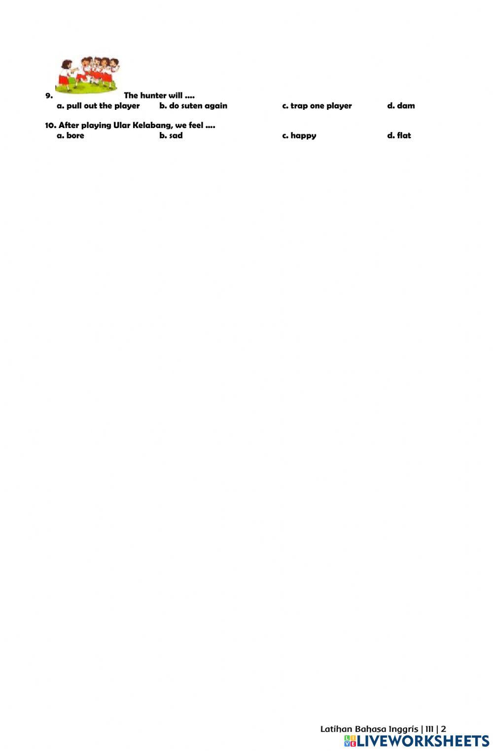 Lets Play Uler Kelabang Game