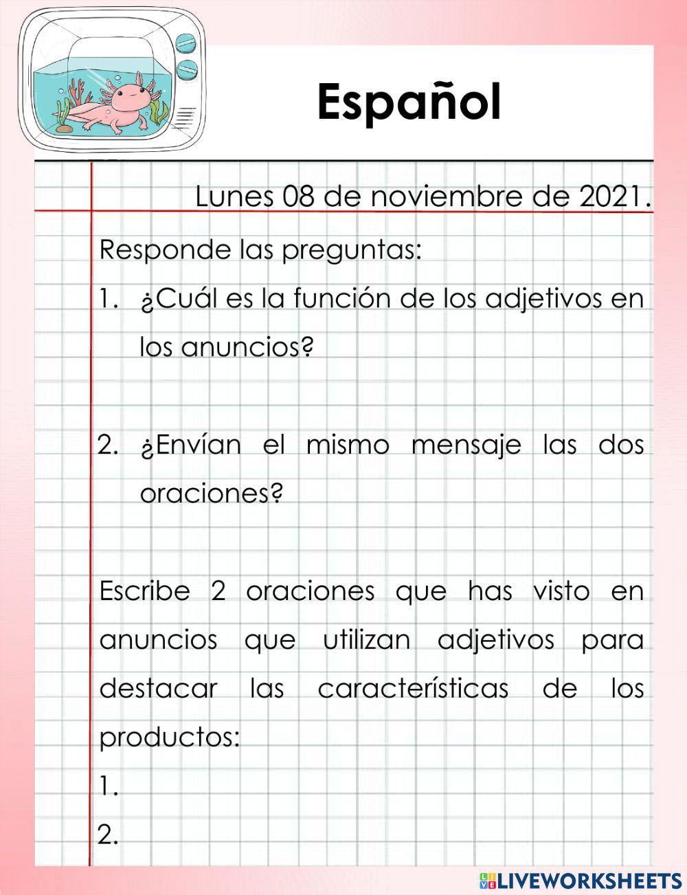 Verbos en anuncios publicitarios.