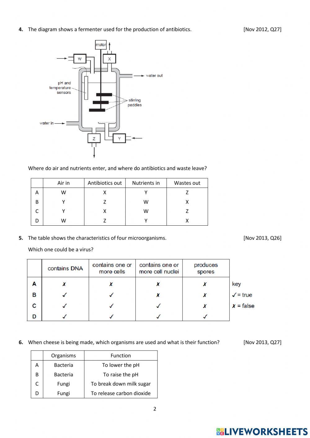 Biology - 14 Microorganism and Biotechnology