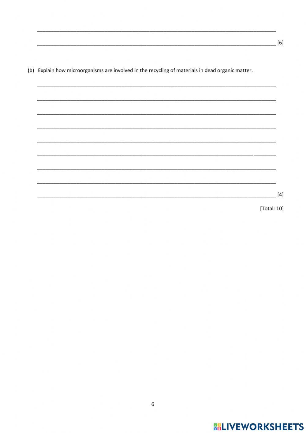 Biology - 14 Microorganism and Biotechnology