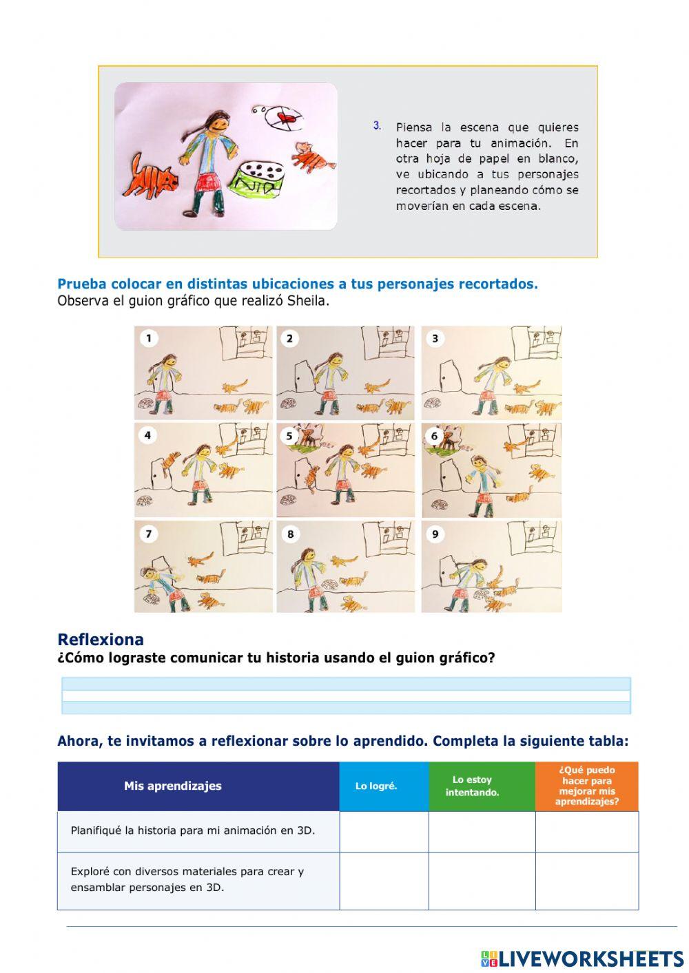 Exploro mis personajes