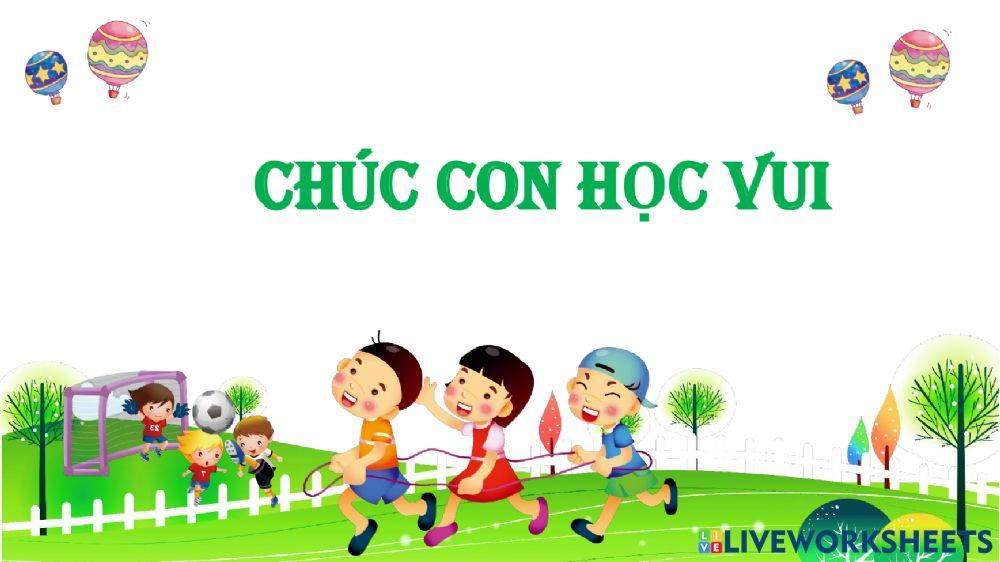 Ôn toán cuối tuần 8