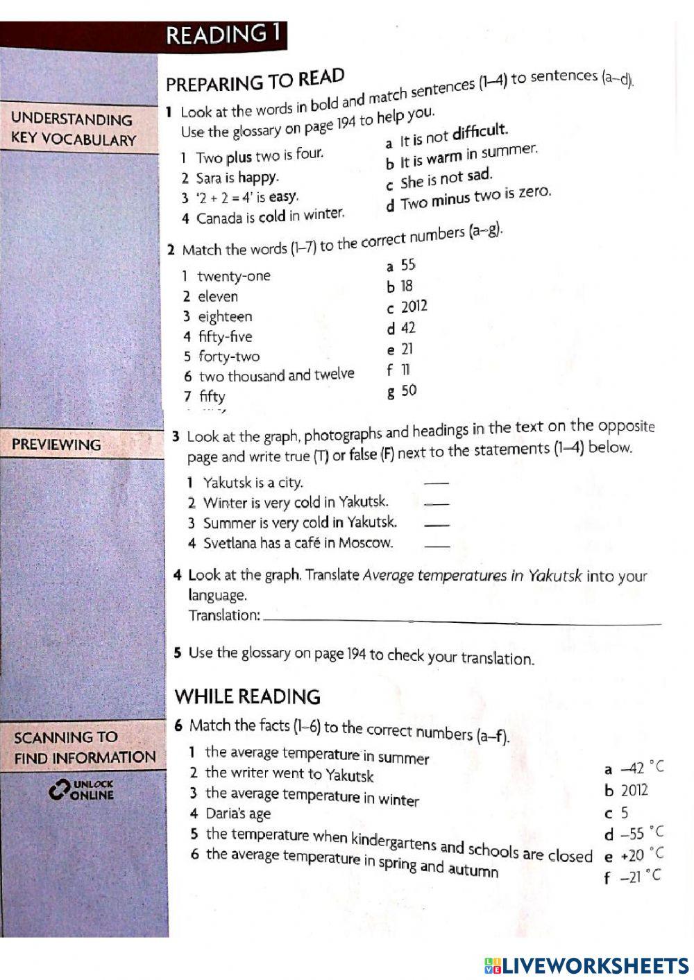 The coldest city reading