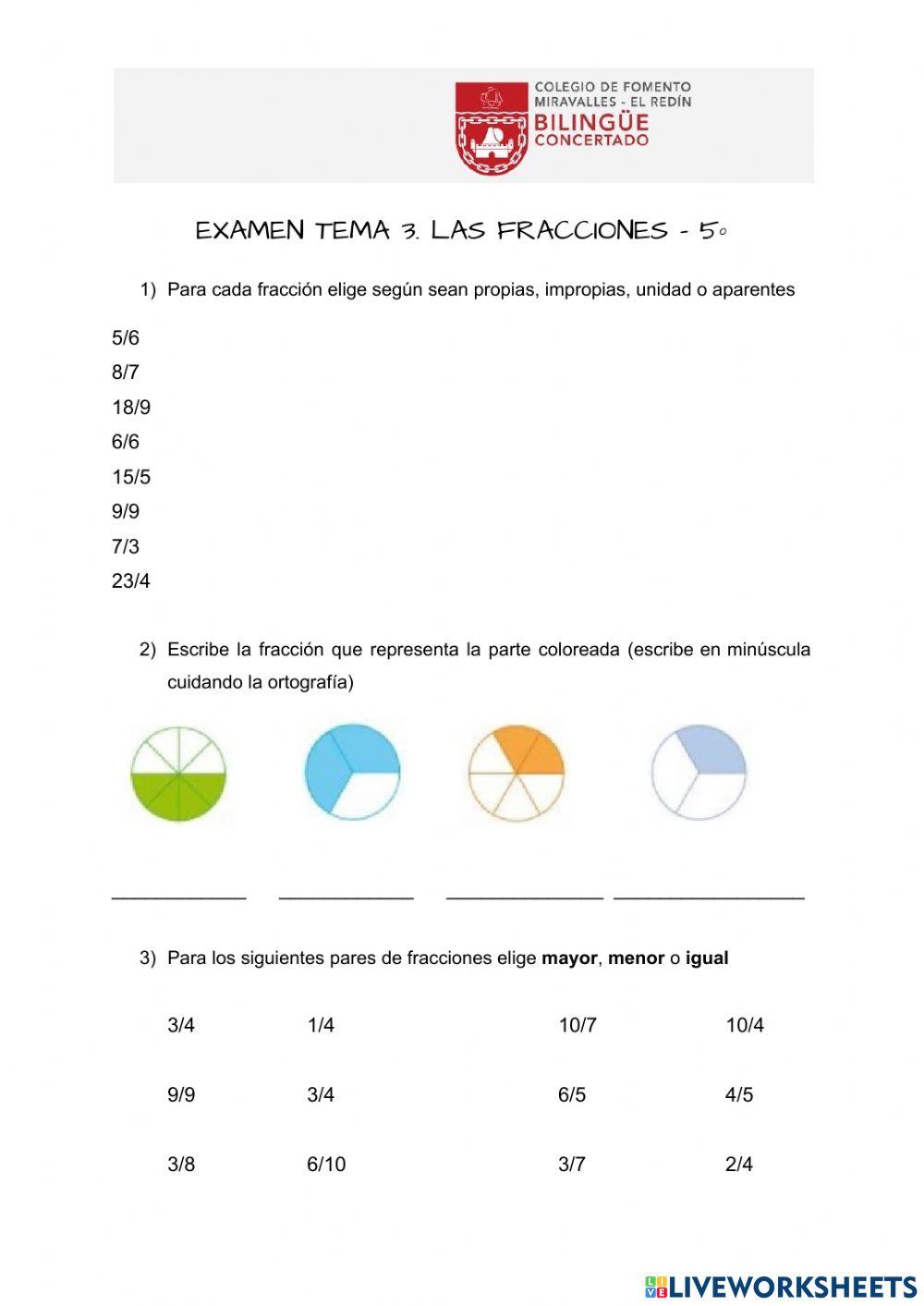 5-EP-ExamenUnidad3.Fracciones