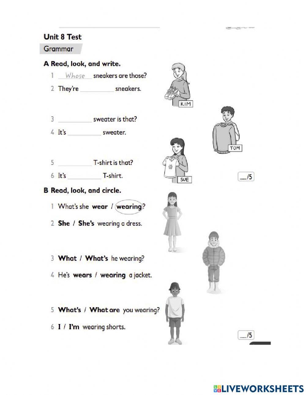 Review second grade IV term