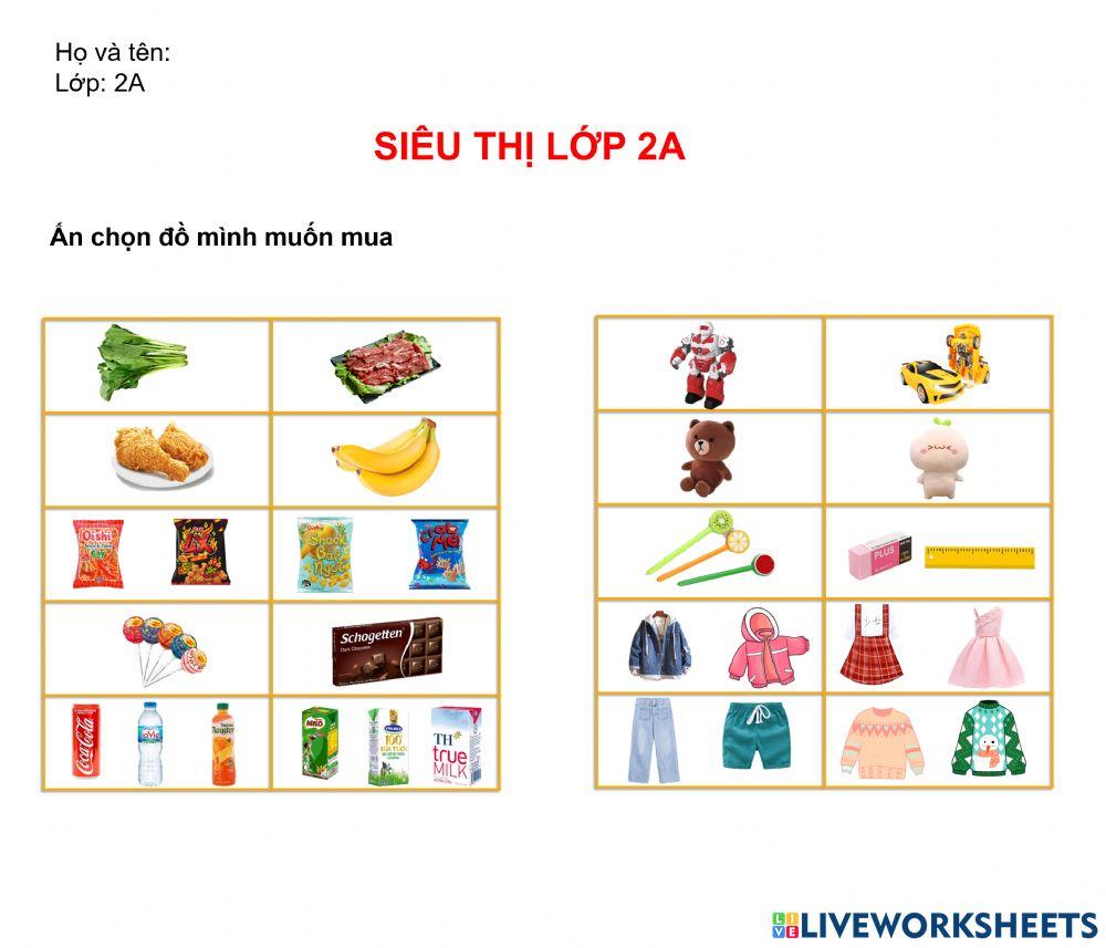 Thực hành mua bán hàng hóa