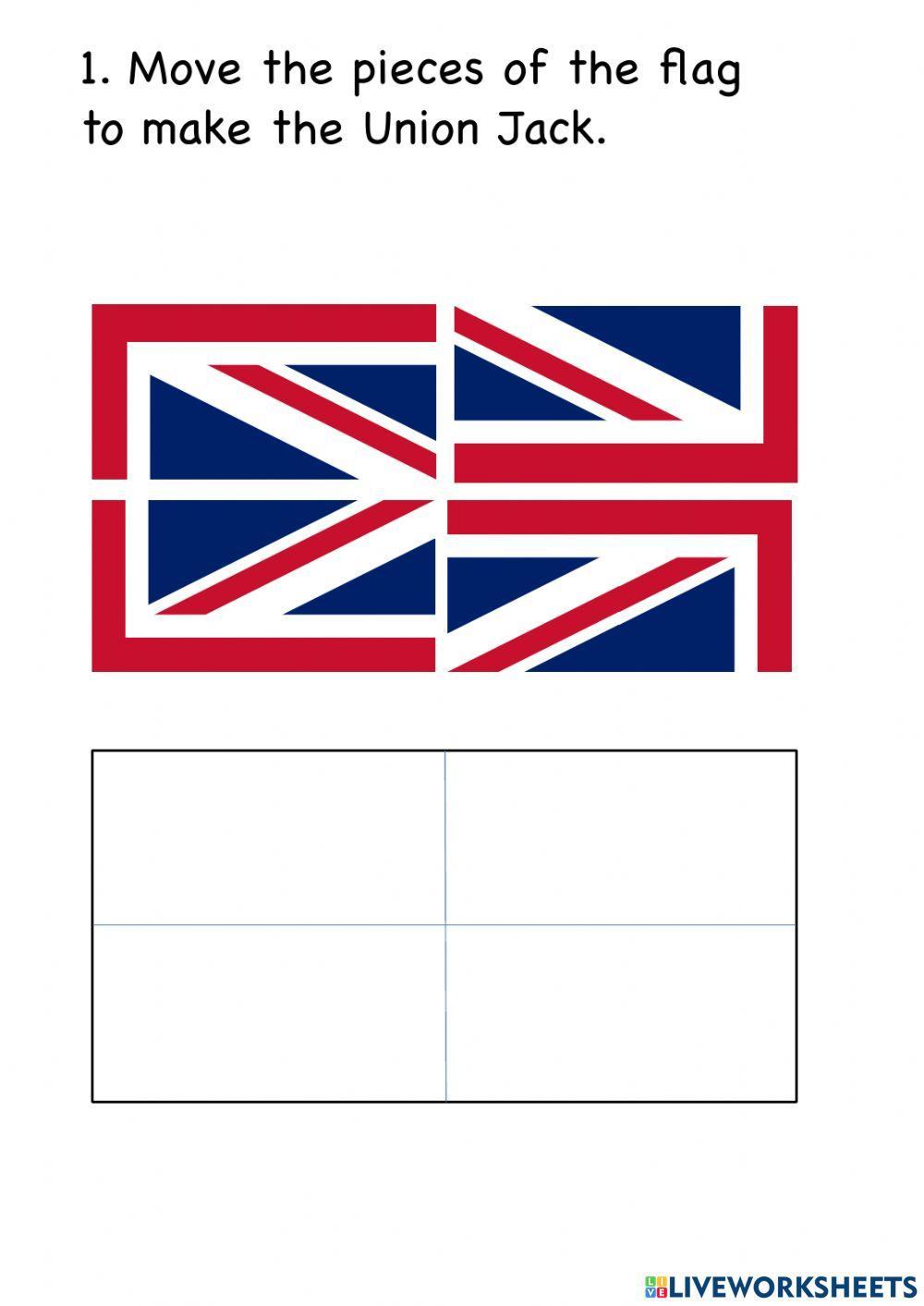 United Kingdom: flags and capitals