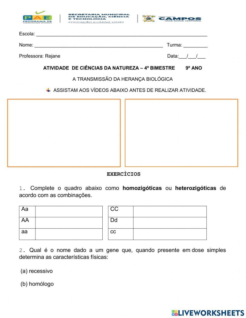 Transmissão genética