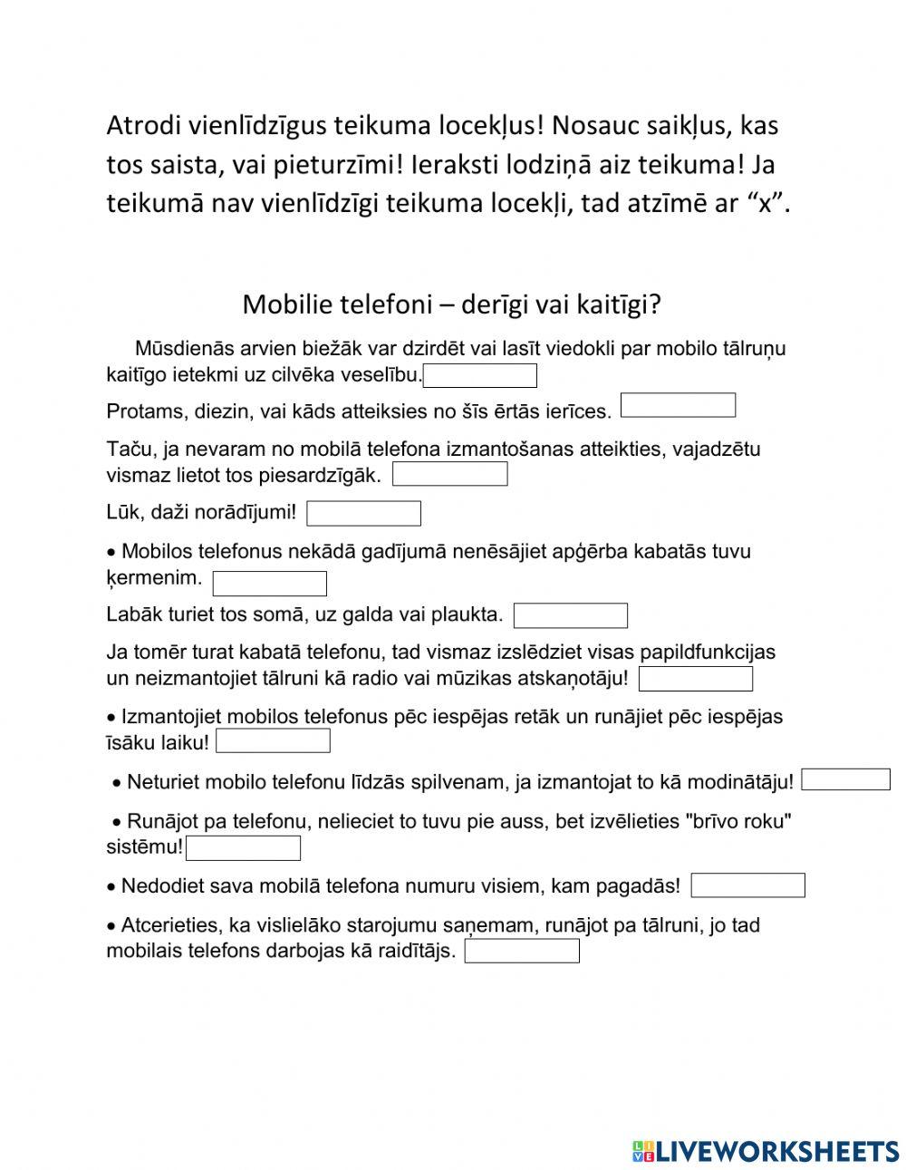 Vienlīdzīgi teikuma locekļi