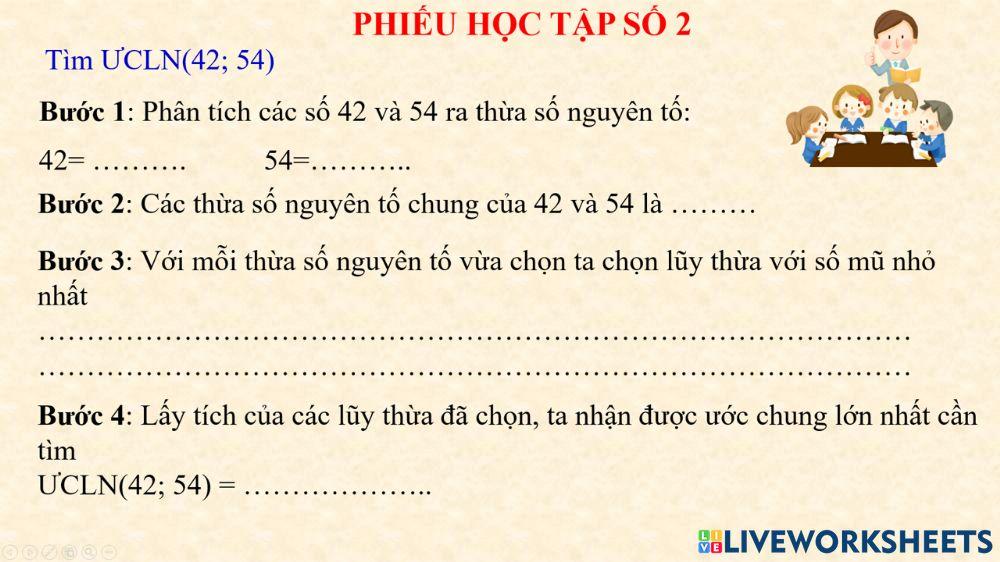 Nộp BTVN lớp 6A1