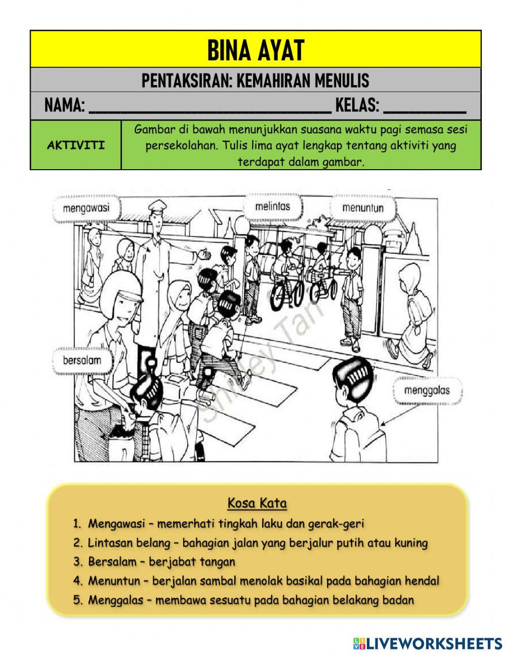 BM TAHUN 4 - Membina Ayat