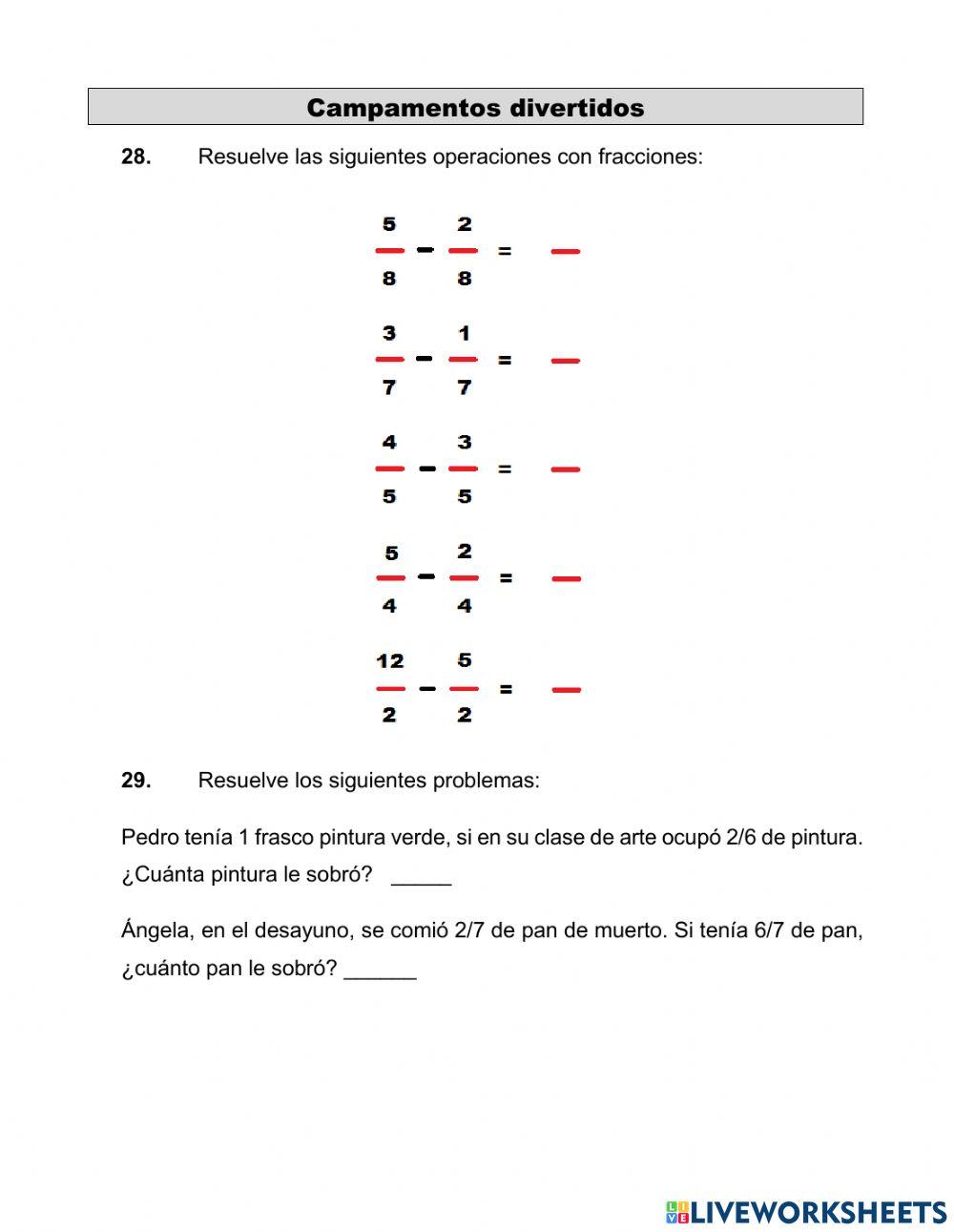 Repaso de matemáticas
