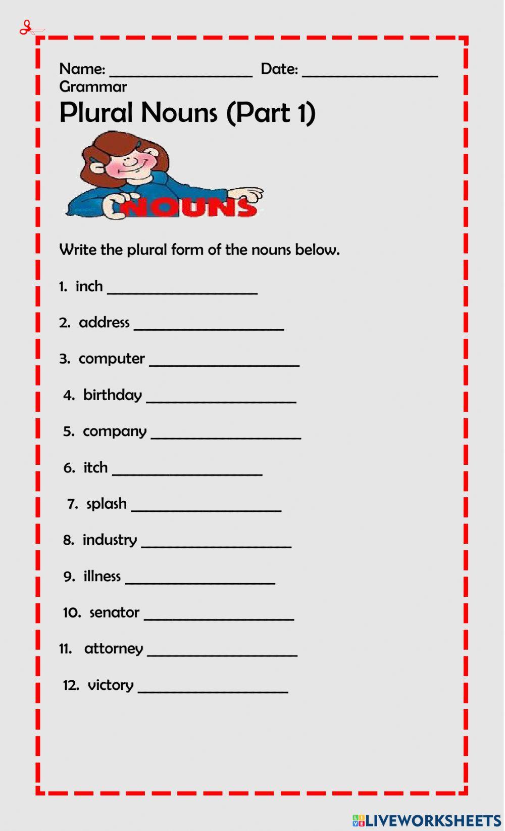 Plural Nouns (1)