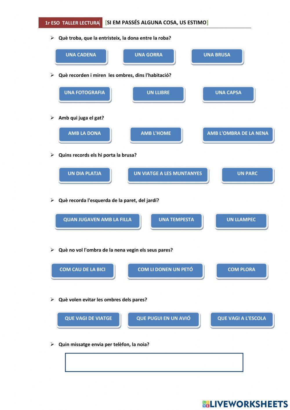 Si em passes alguna cosa