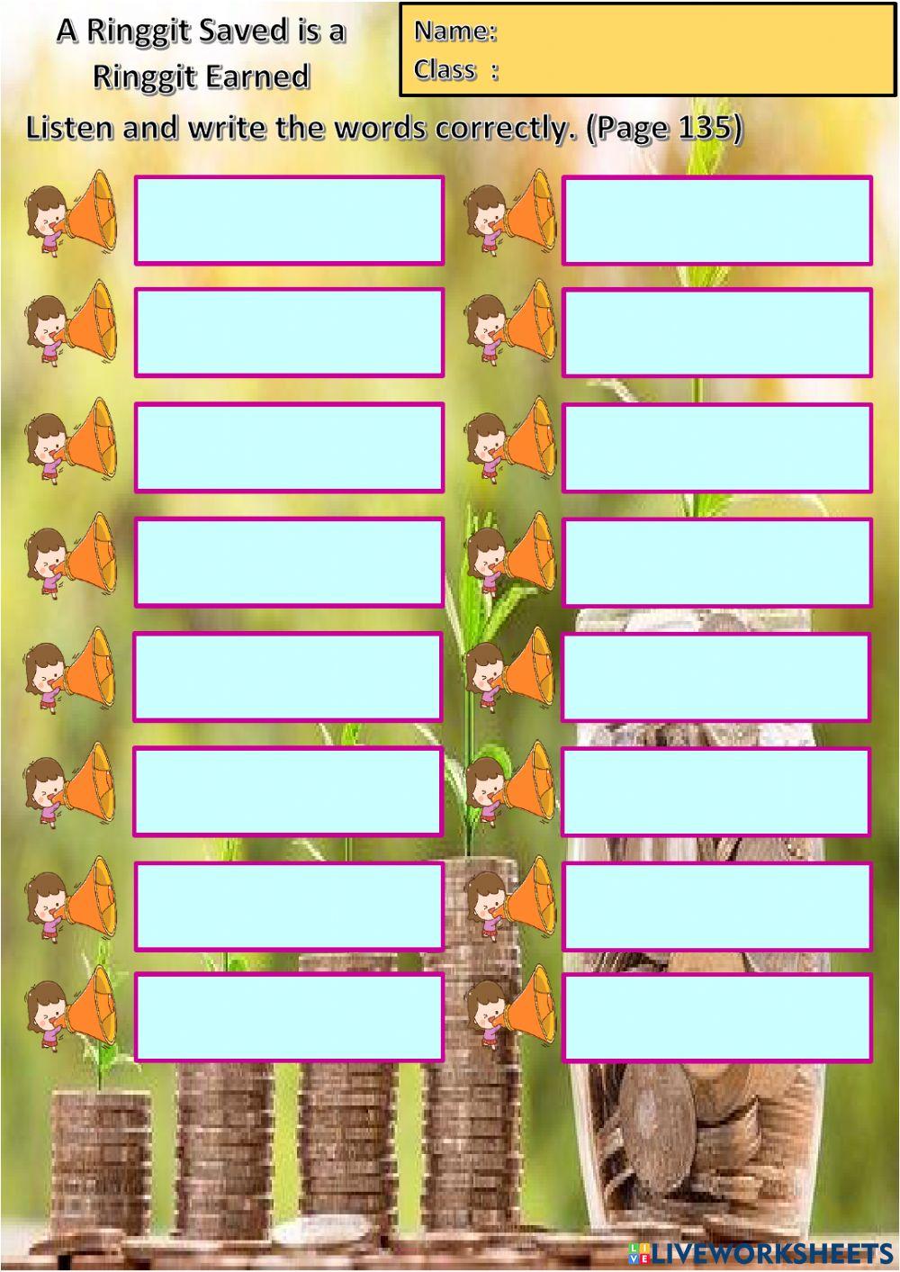 Year 6 Unit 14 Budgeting