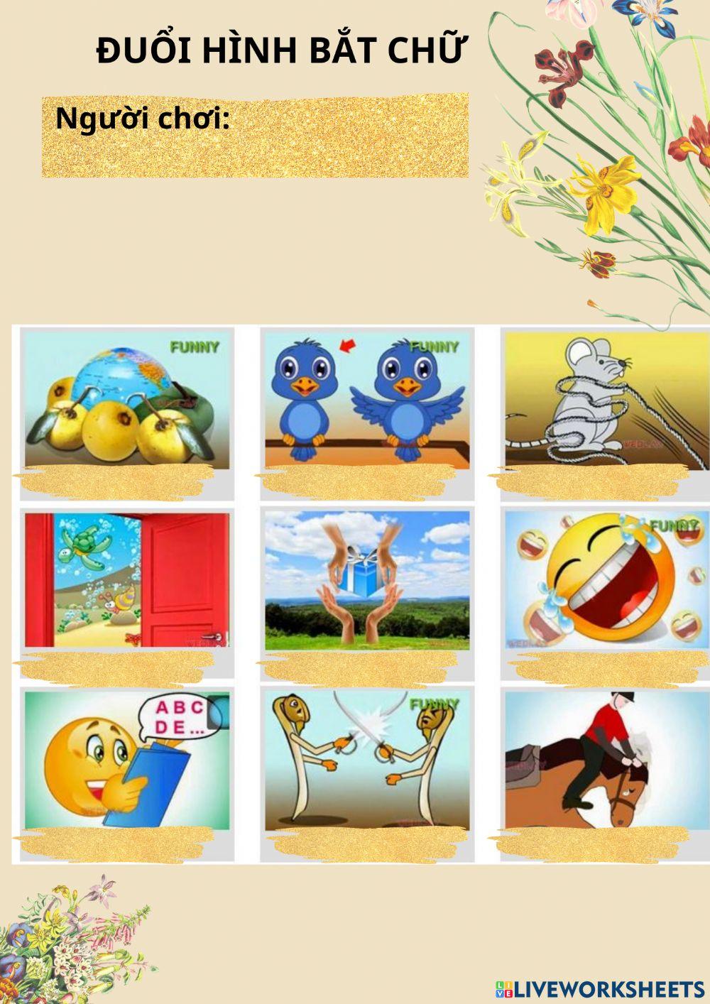 ĐUỔI HÌNH BẮT CHỮ (2)