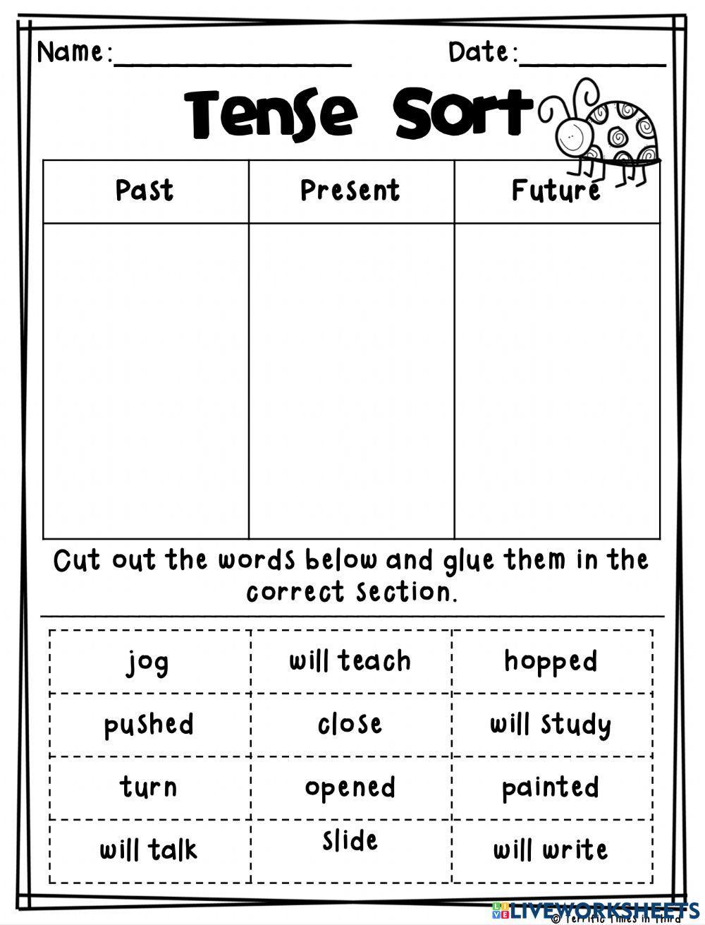 Verb Tense Recognition