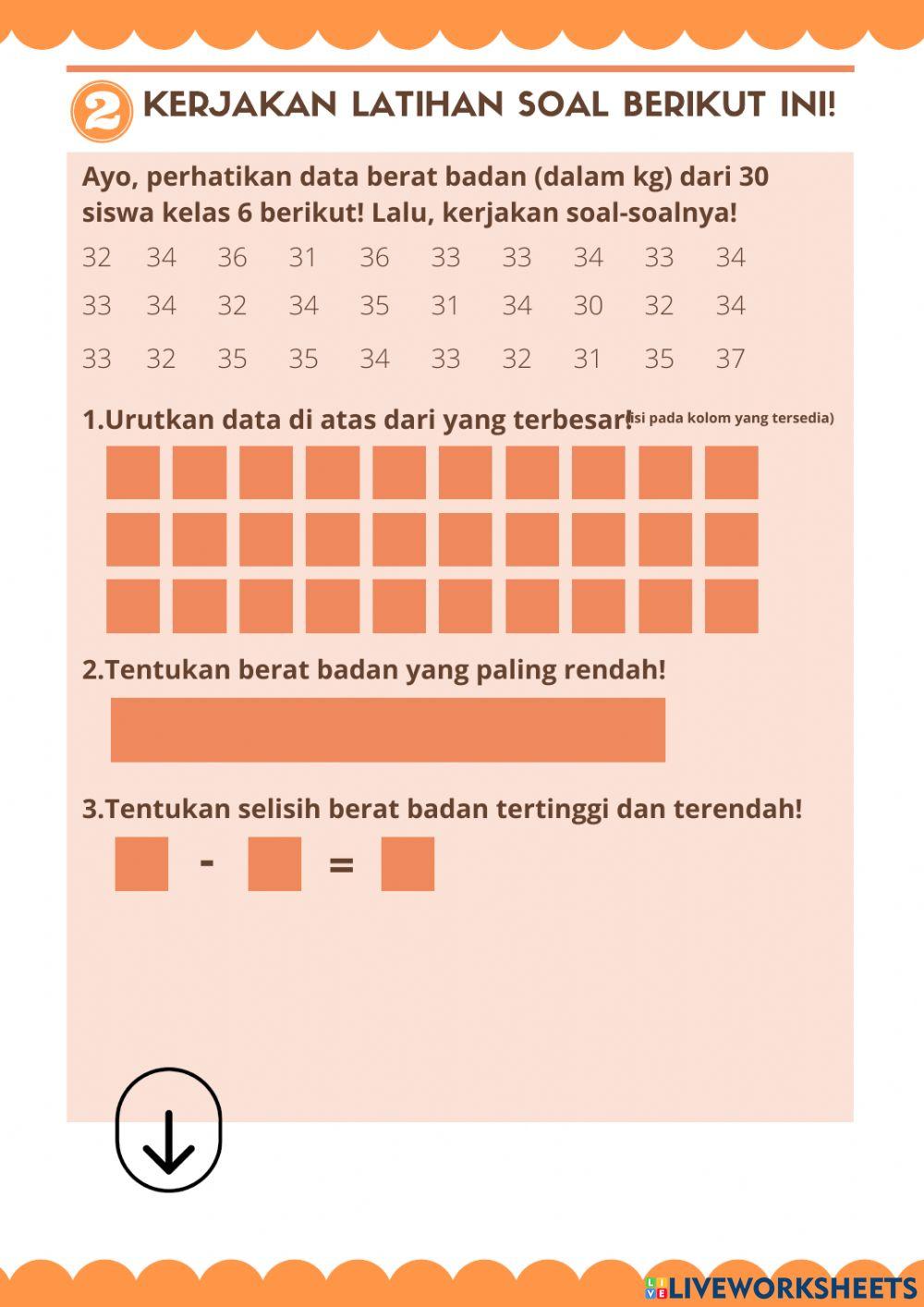 LKPD Matematika Kelas 6 (9) Revisi