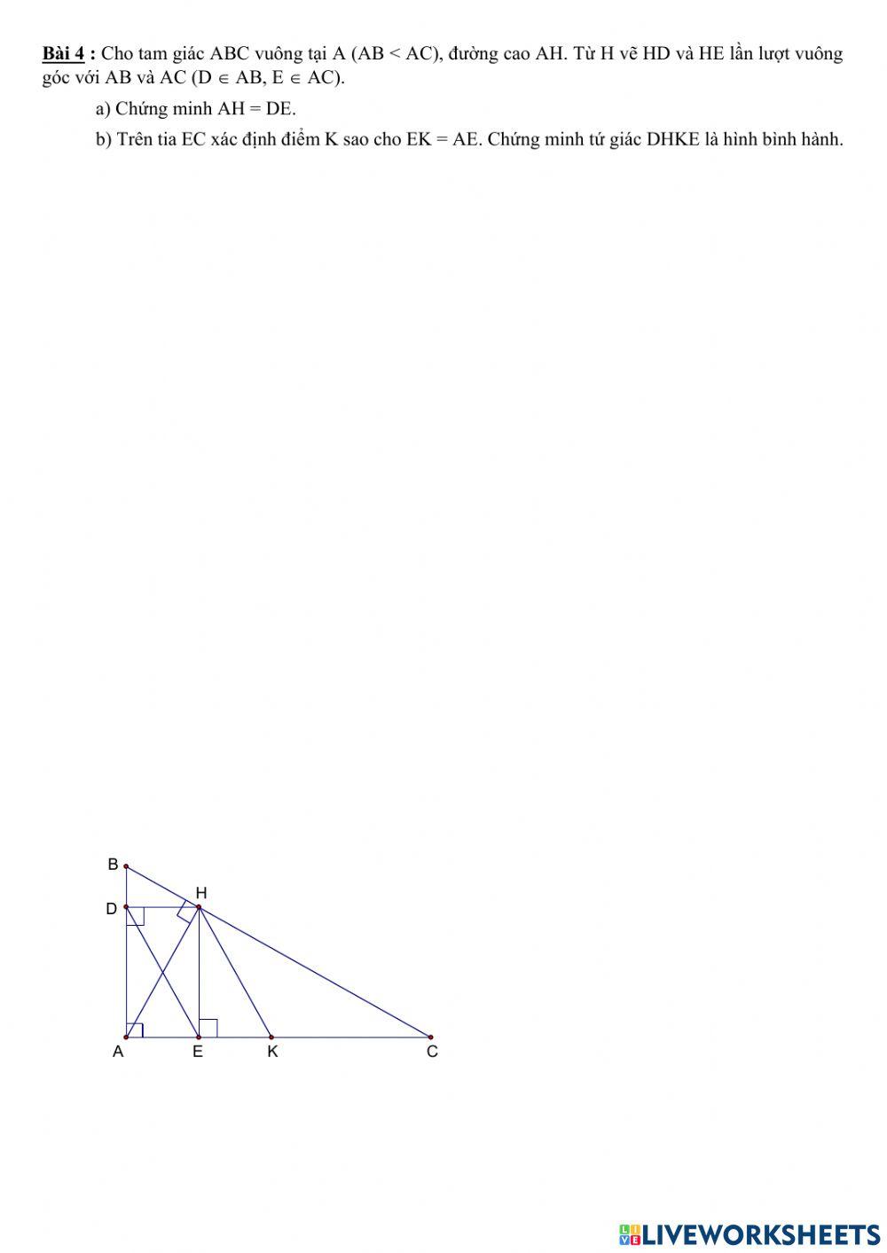 Trắc nghiệm giữa HK1 Toán 8 4