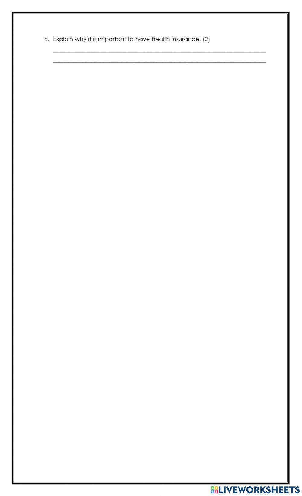 Banks and Insurance Companies