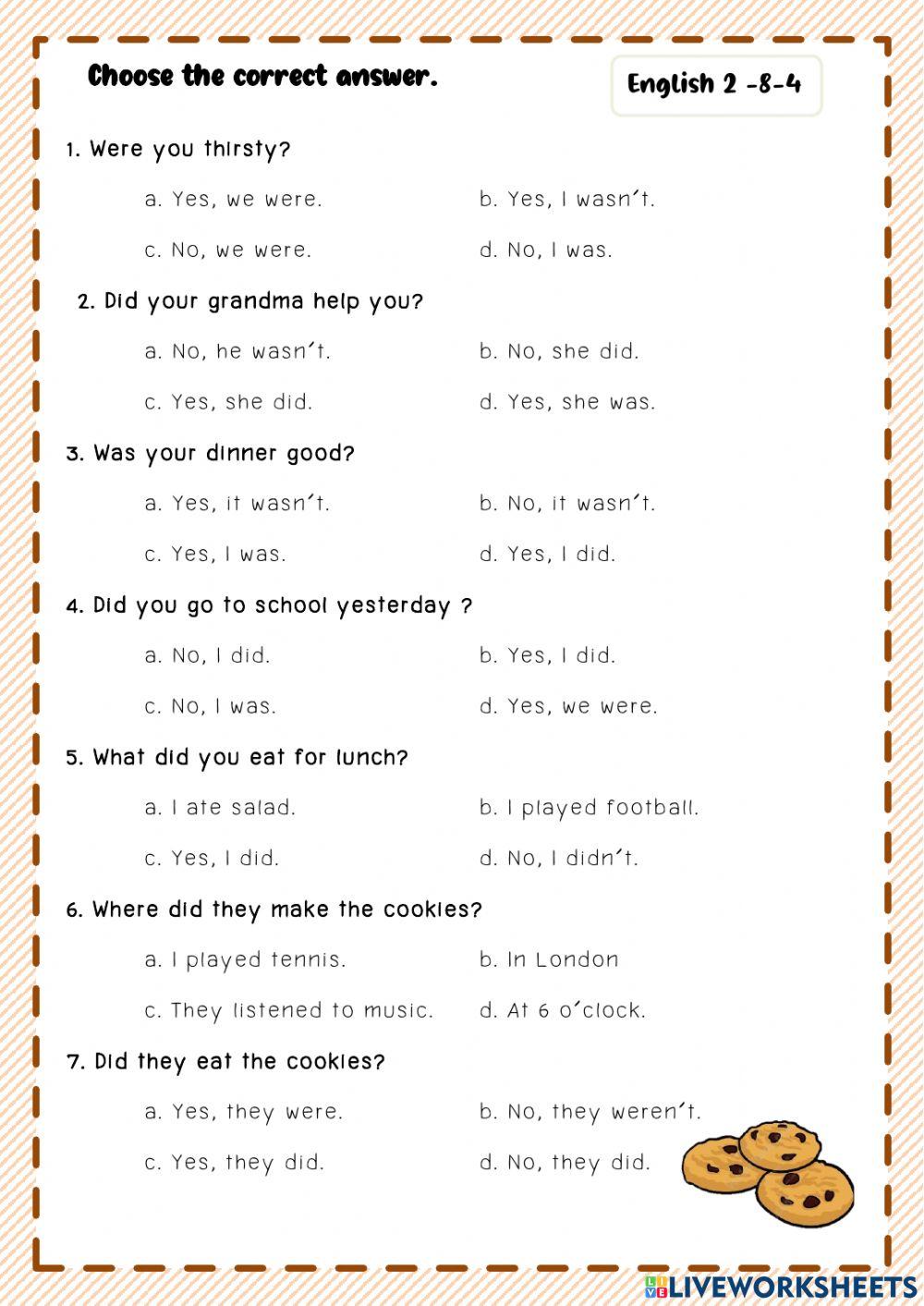 Review English 2-8-4