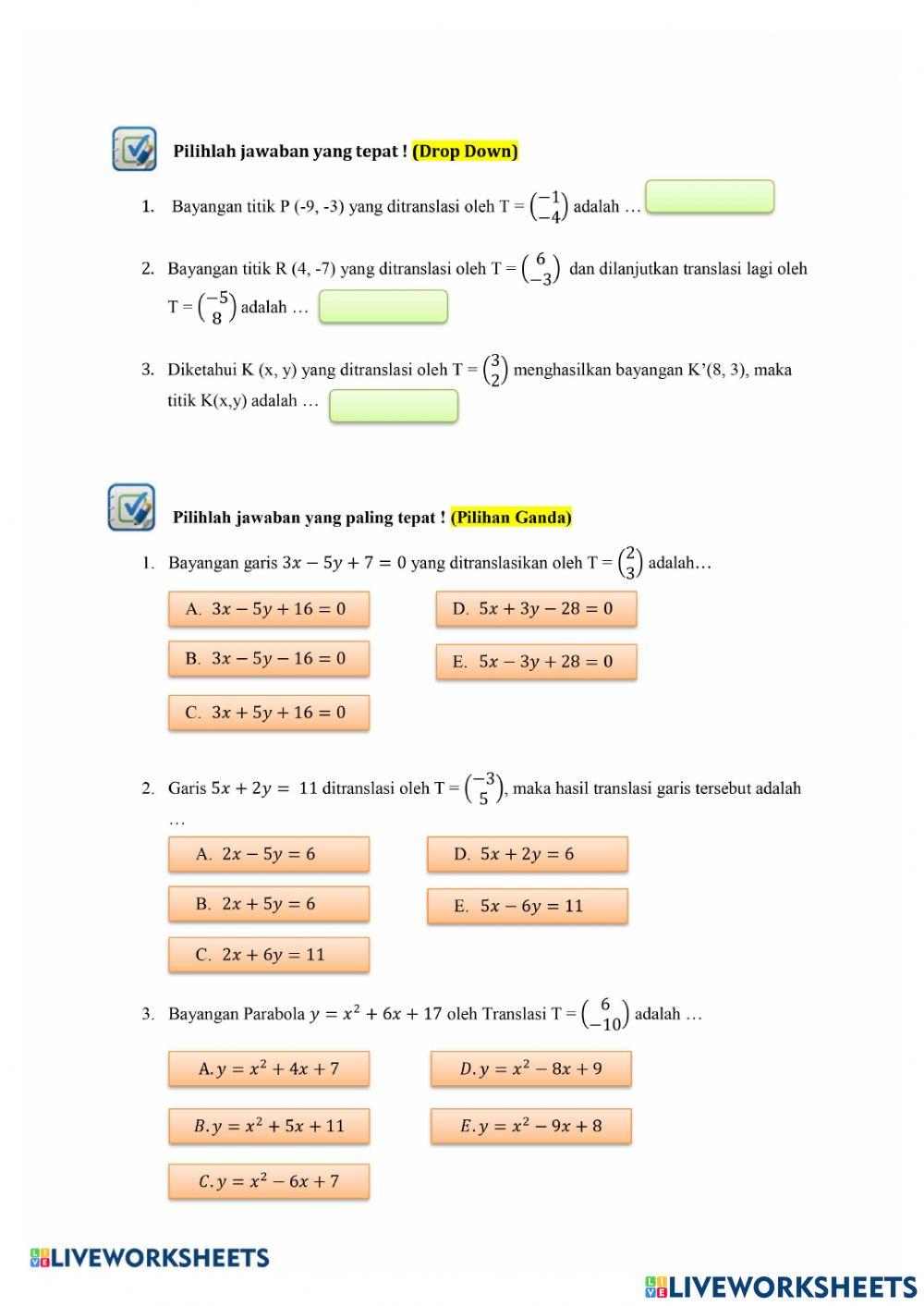 Transformasi geometri