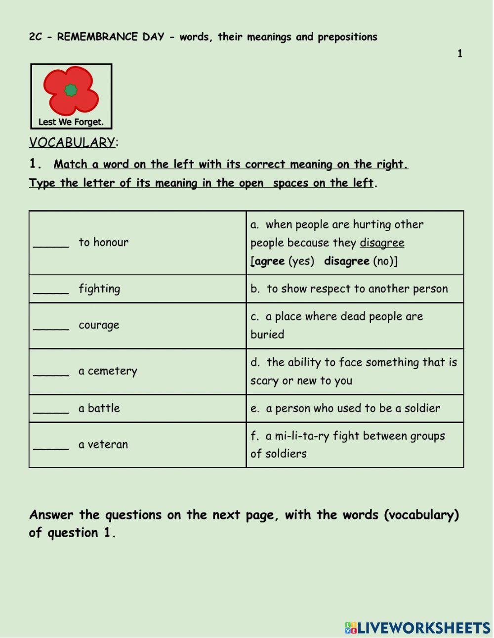 Remembrance Day in Canada