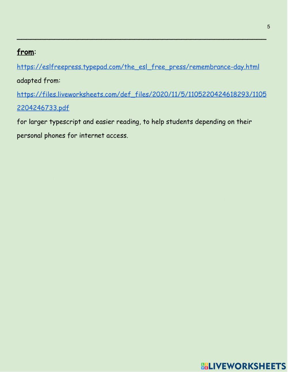 Remembrance Day in Canada