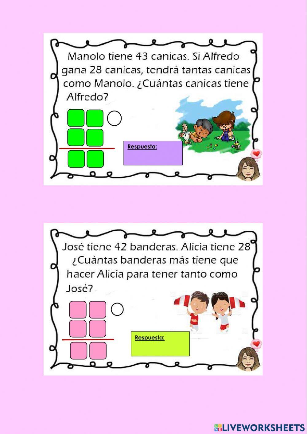 Problemas paev de igualación