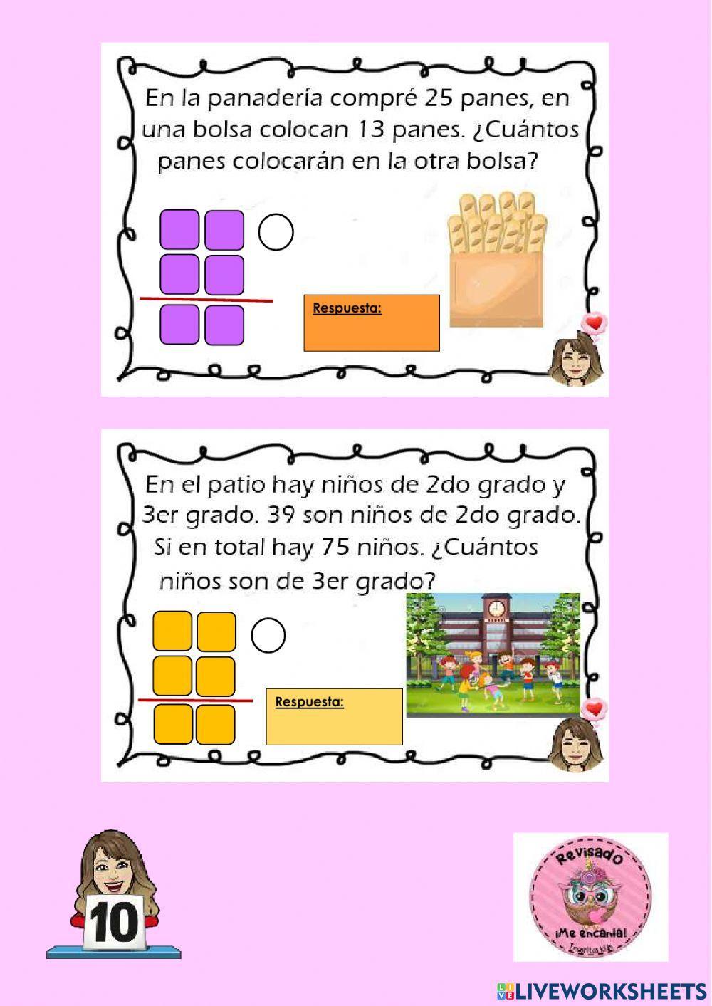 Problemas paev de igualación