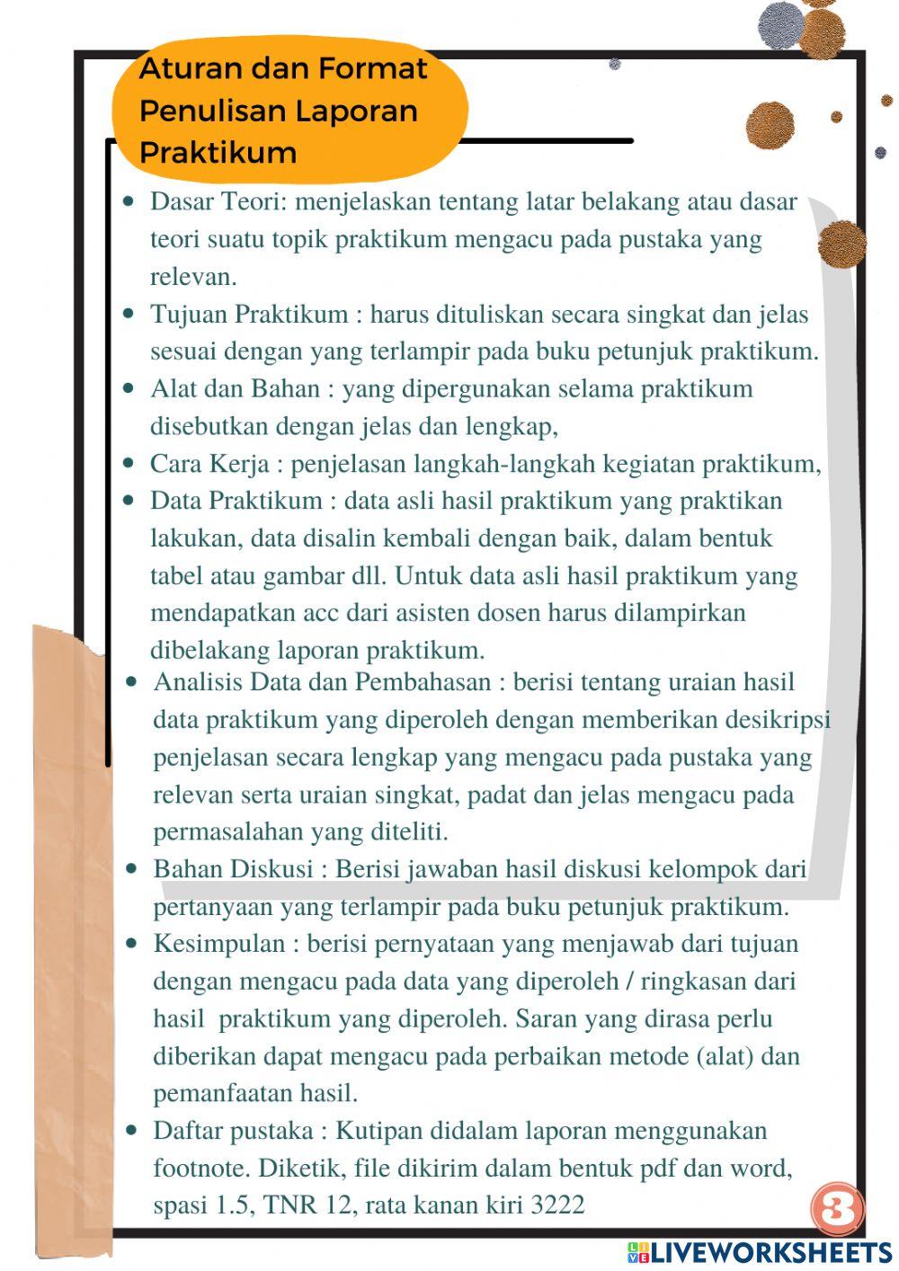 E-lkpd perubahan lingkungan