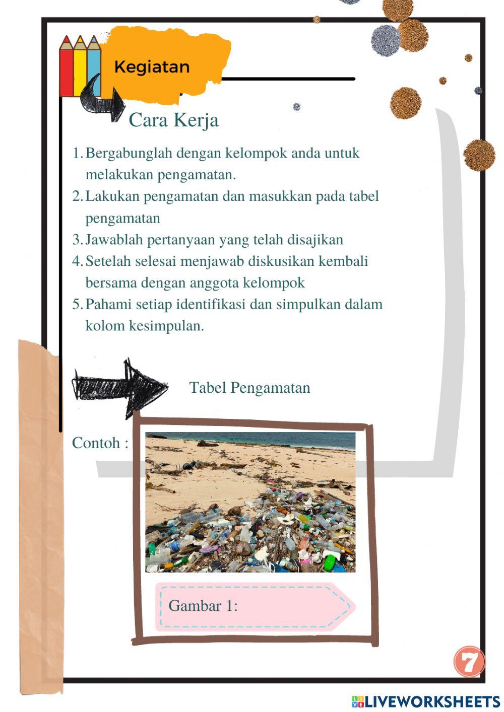 E-lkpd perubahan lingkungan